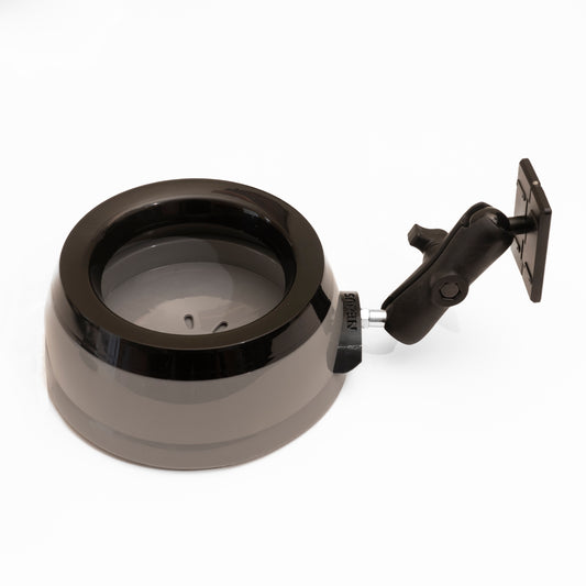 NEXUS Splashless Pet Water Bowl with 1" Ball Mount for Campervans