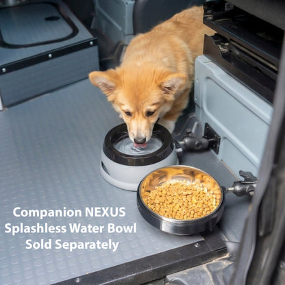 NEXUS Pet Food Bowl with 1" Ball Mount for Campervans