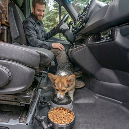 NEXUS Splashless Pet Water Bowl with 1" Ball Mount for Campervans